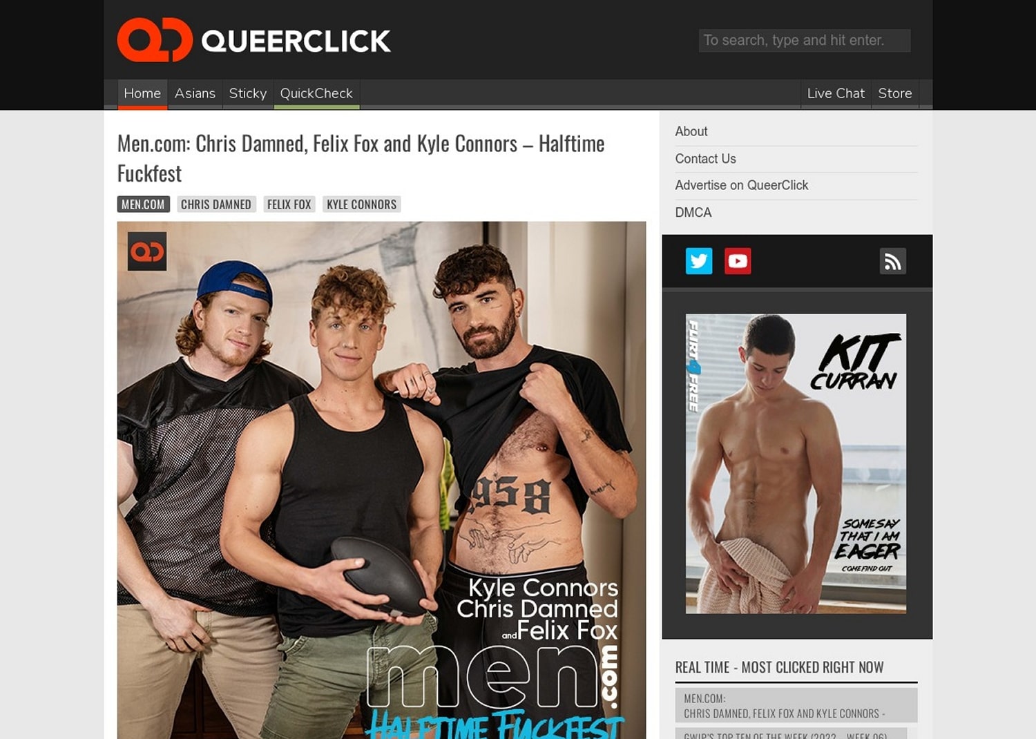 QueerClick Gay porn blog with free sex pictures