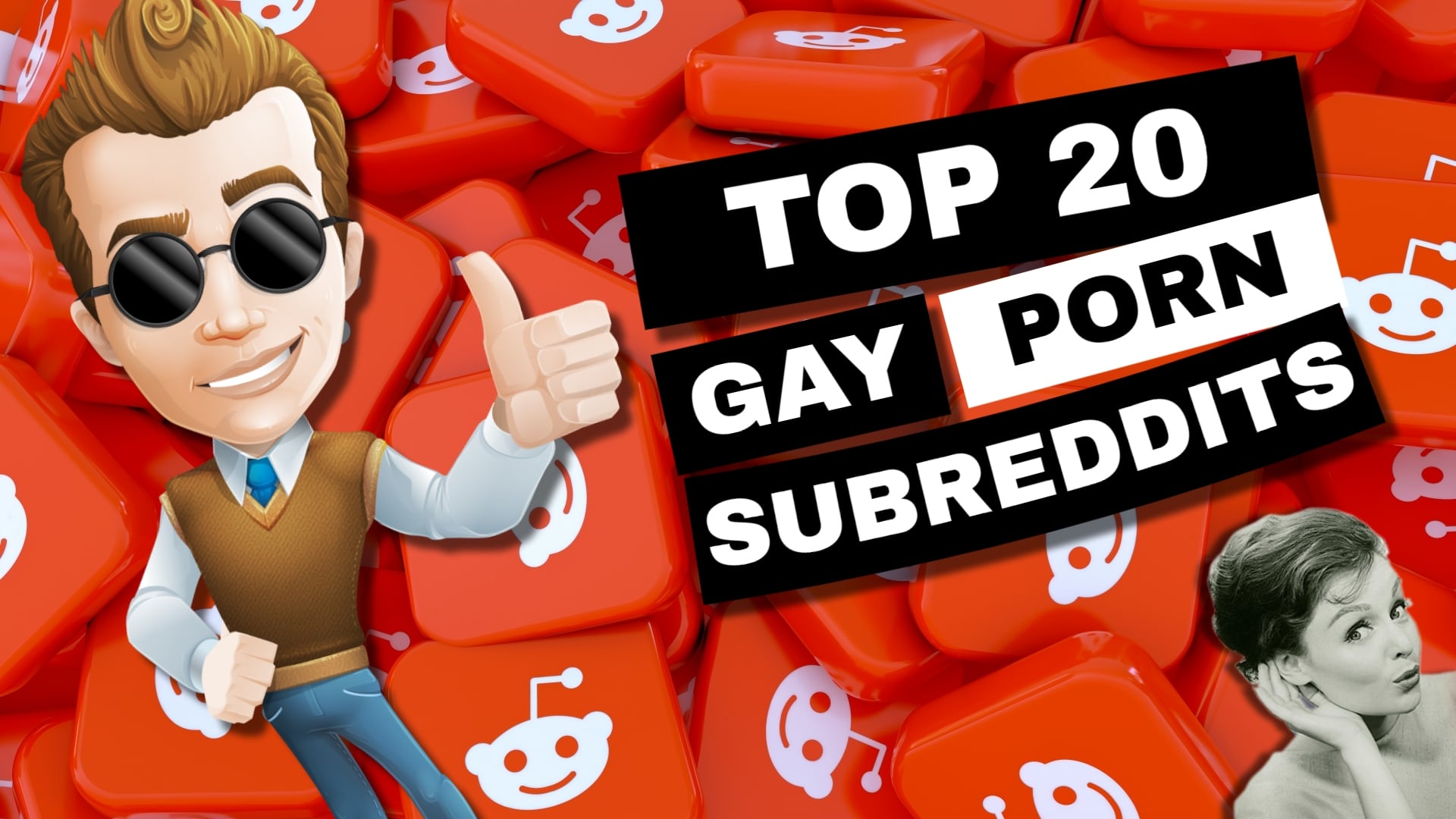 Top 20 largest gay porn subreddits